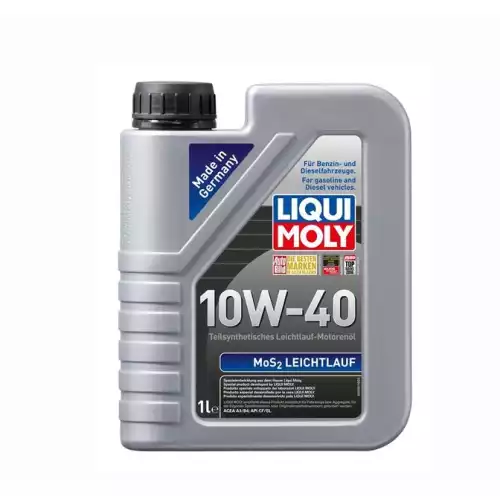 LIQUI MOLY Liquı Moly Kısmı Sentetik Leıchtlauf Mos2'li 10W-40 Motor Yağı 1Lt LİQ 2626